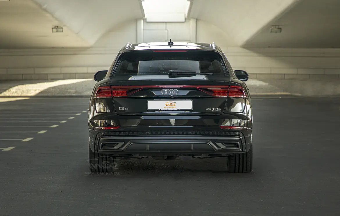 Hire the stylish AUDI Q8 SUV in Dubai