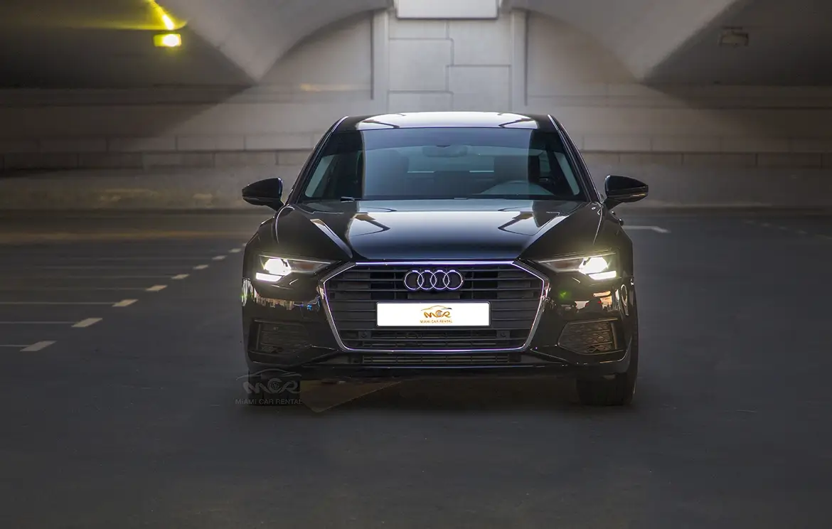 Lease the Audi A6 Black in Dubai and the UAE