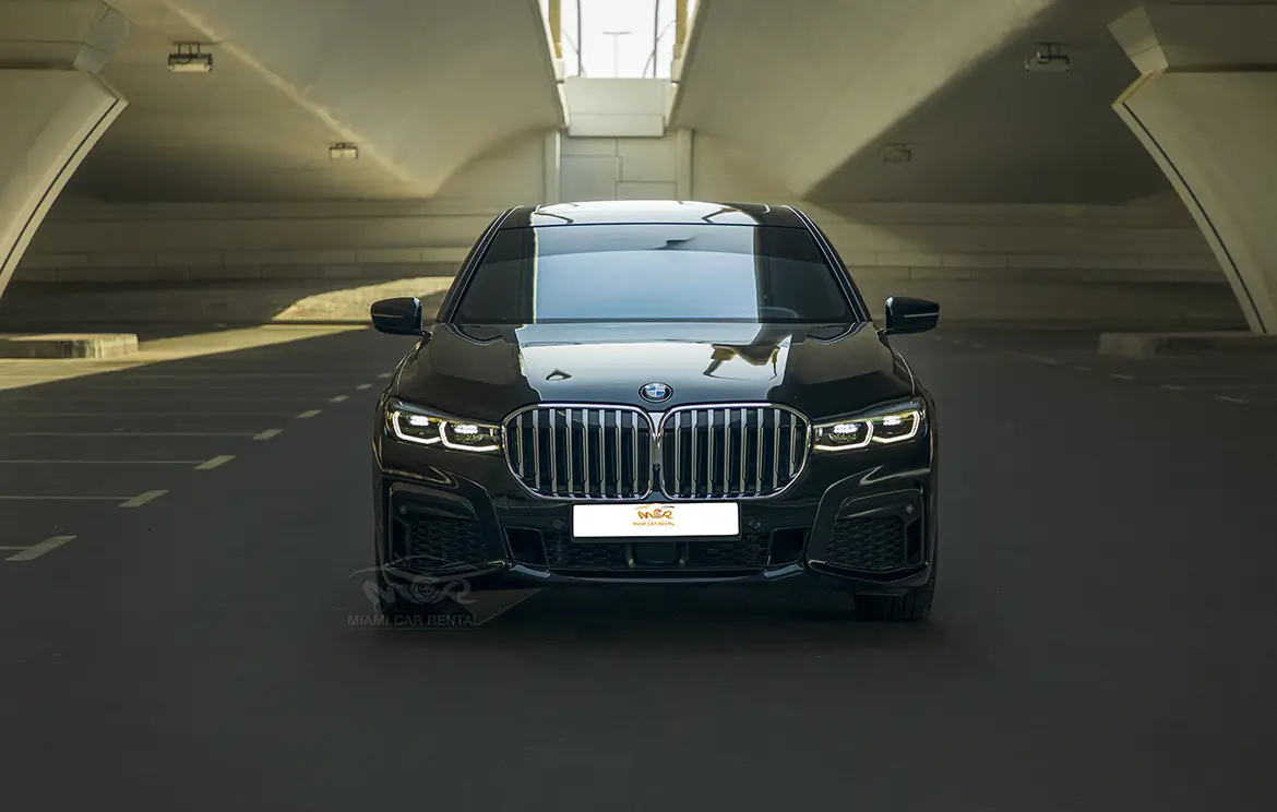 BMW 730 Li Black sedan rental in Dubai and the UAE