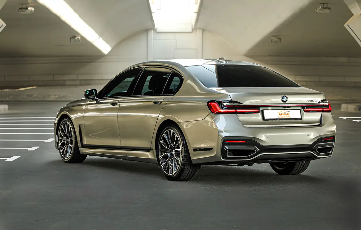 Rent the luxurious BMW 730 Li sedan in Dubai