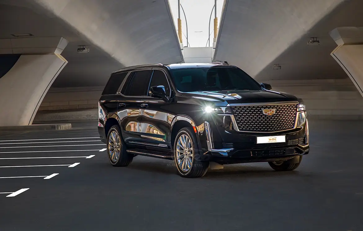 Lease the prestigious Cadillac Escalade SUV in the UAE