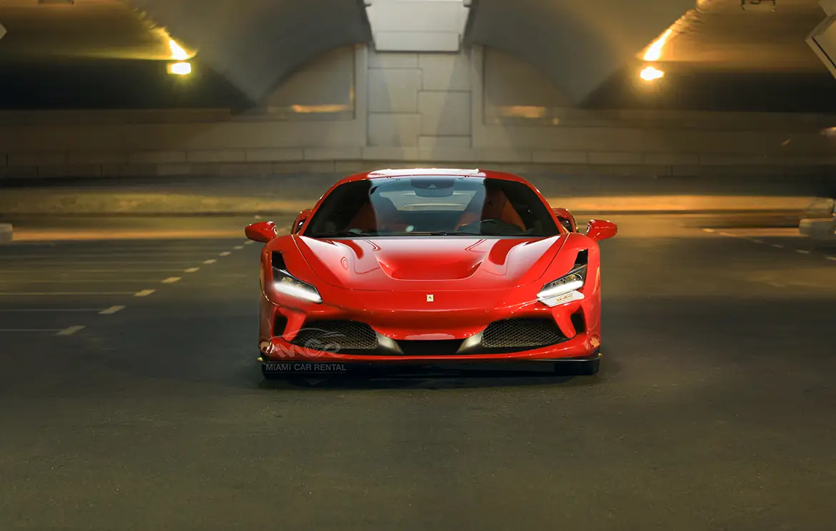 Ferrari F8 coupe Rental in Dubai and the UAE