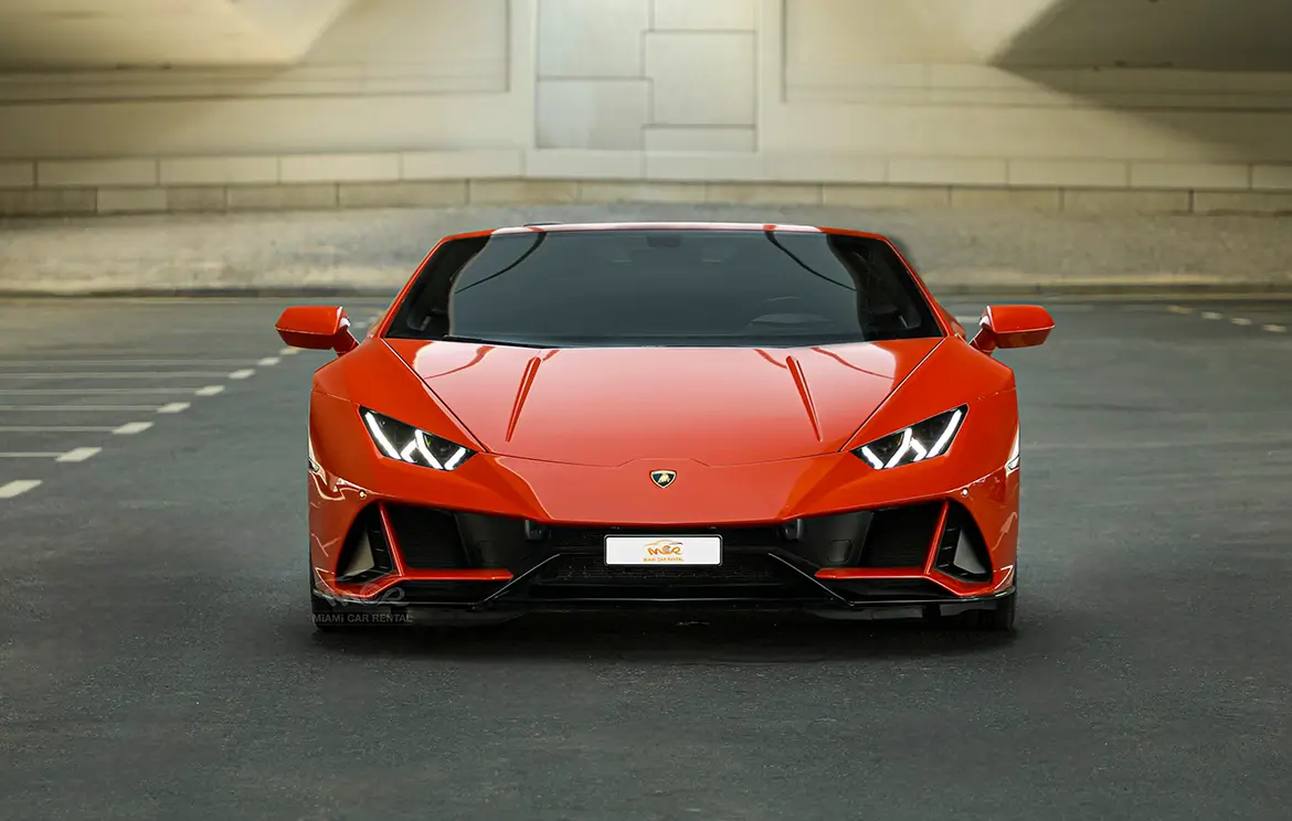 Lamborghini Huracan Evo Spyder convertible Lease in Dubai