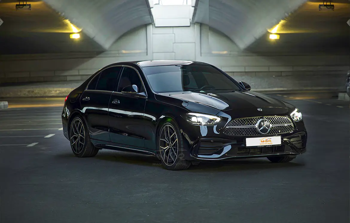 Lease the Luxury Mercedes C200 Sedan in the UAE