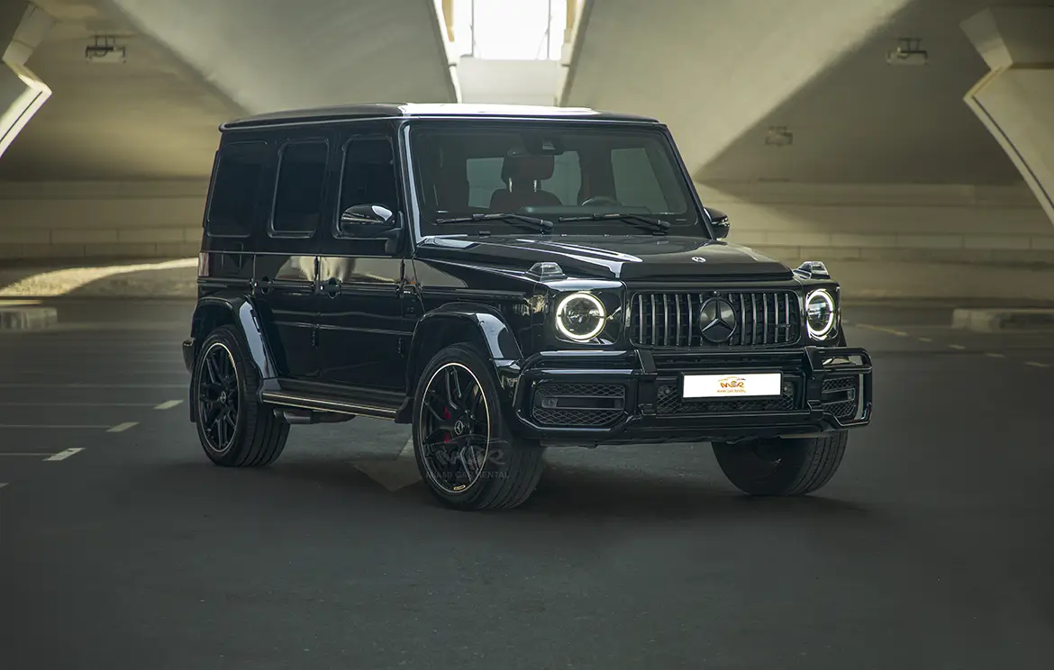 Lease the prestigious Mercedes G63 SUV in Abu Dhabi