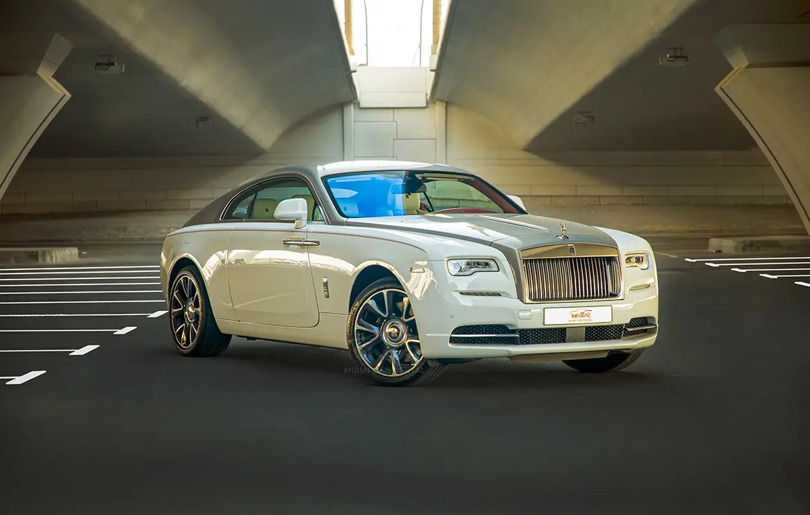 Lease luxury Rolls Royce Wraith Coupe in Abu Dhabi