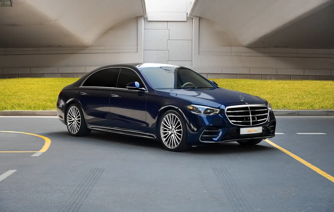 Lease the luxury Mercedes S580 sedan in Abu Dhabi