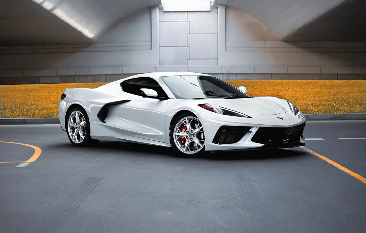 Lease Chevrolet Corvette Stingray Sports Coupe in the UAE